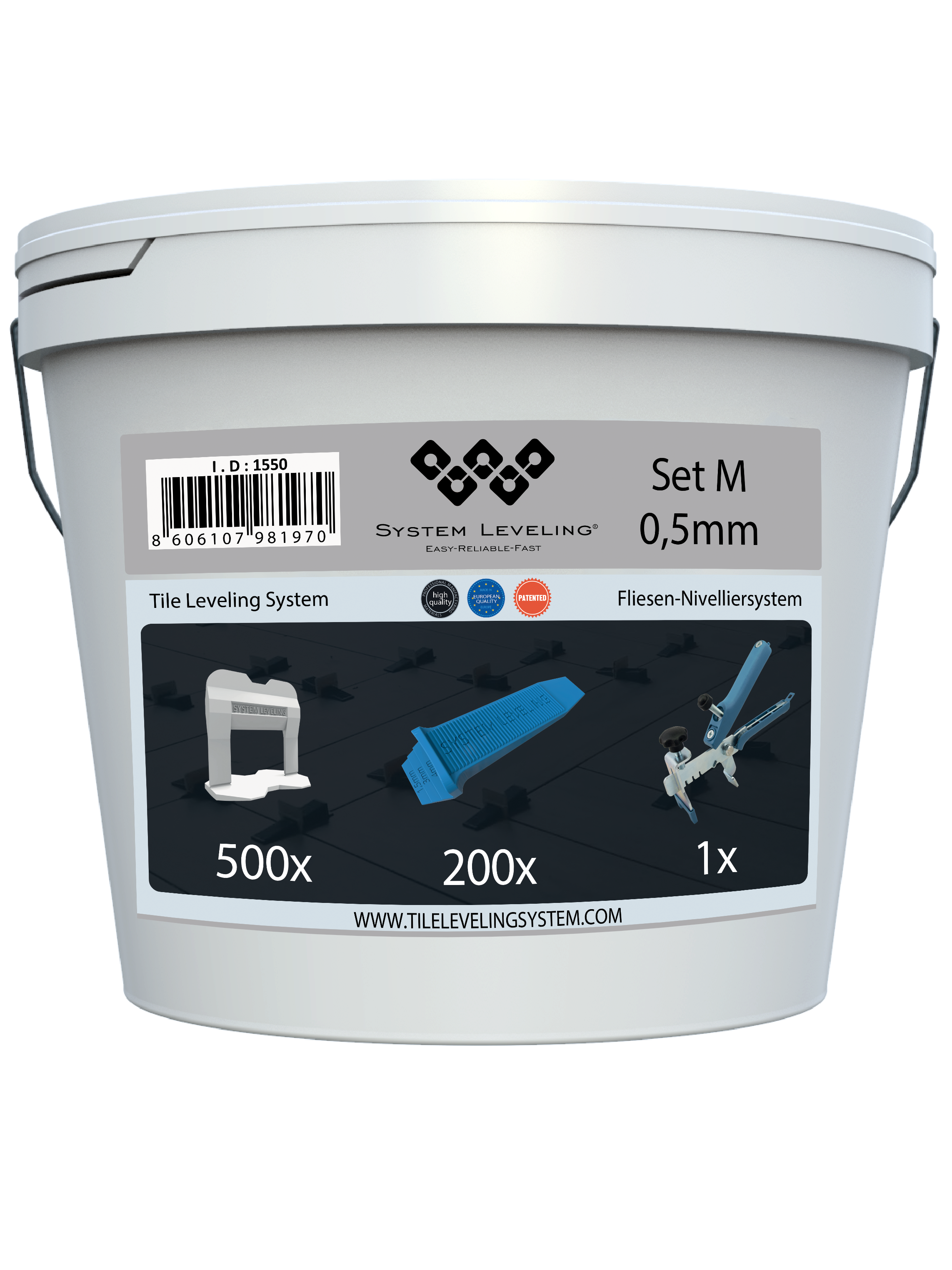 tilelevelingsystem
